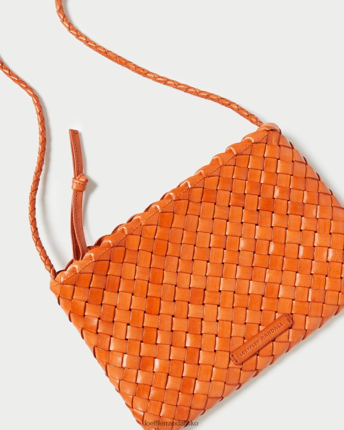 Kvinder Loeffler Randall marison vævet crossbody mandarin poser P64XZ4329