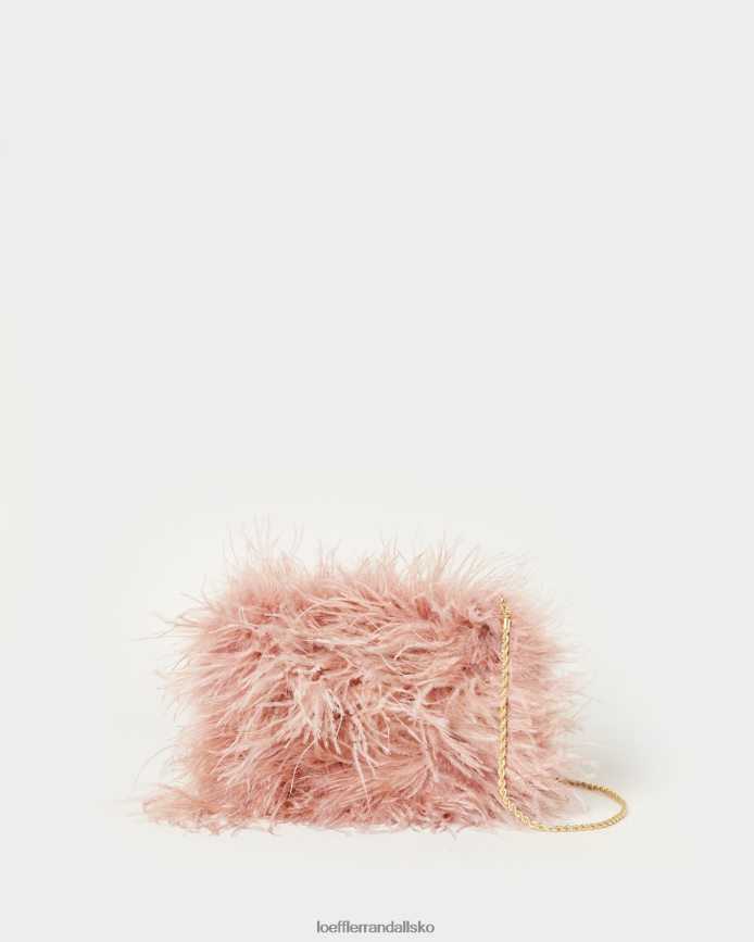 Kvinder Loeffler Randall Zahara mini fjertaske rødme poser P64XZ4343