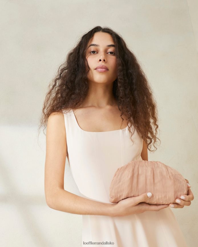 Kvinder Loeffler Randall bailey plisseret kuppel clutch skønhed poser P64XZ4358