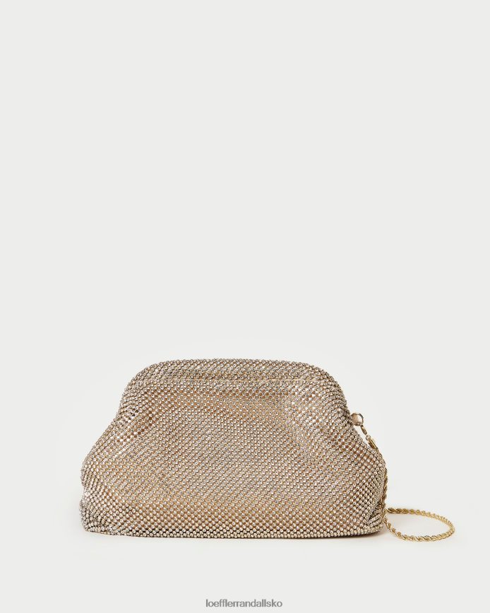 Kvinder Loeffler Randall doreen diamantrammetaske guld poser P64XZ4337