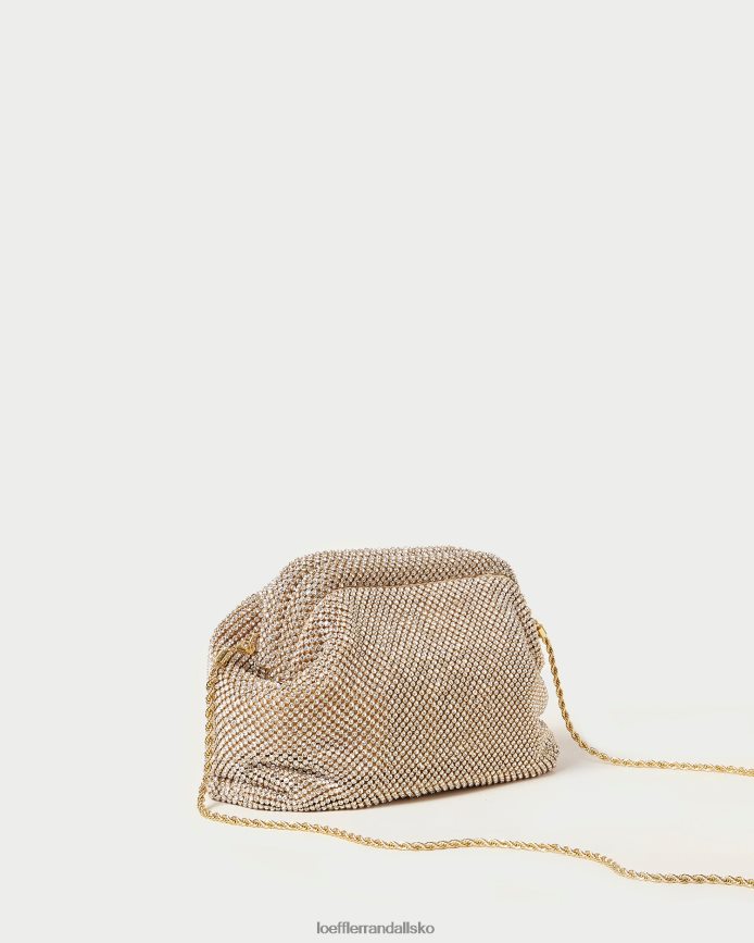 Kvinder Loeffler Randall doreen diamantrammetaske guld poser P64XZ4337