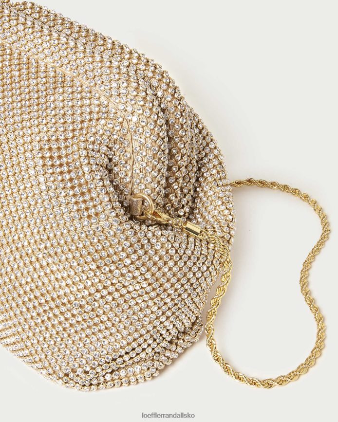 Kvinder Loeffler Randall doreen diamantrammetaske guld poser P64XZ4337