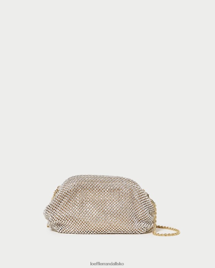 Kvinder Loeffler Randall doris diamant minitaske guld poser P64XZ4356
