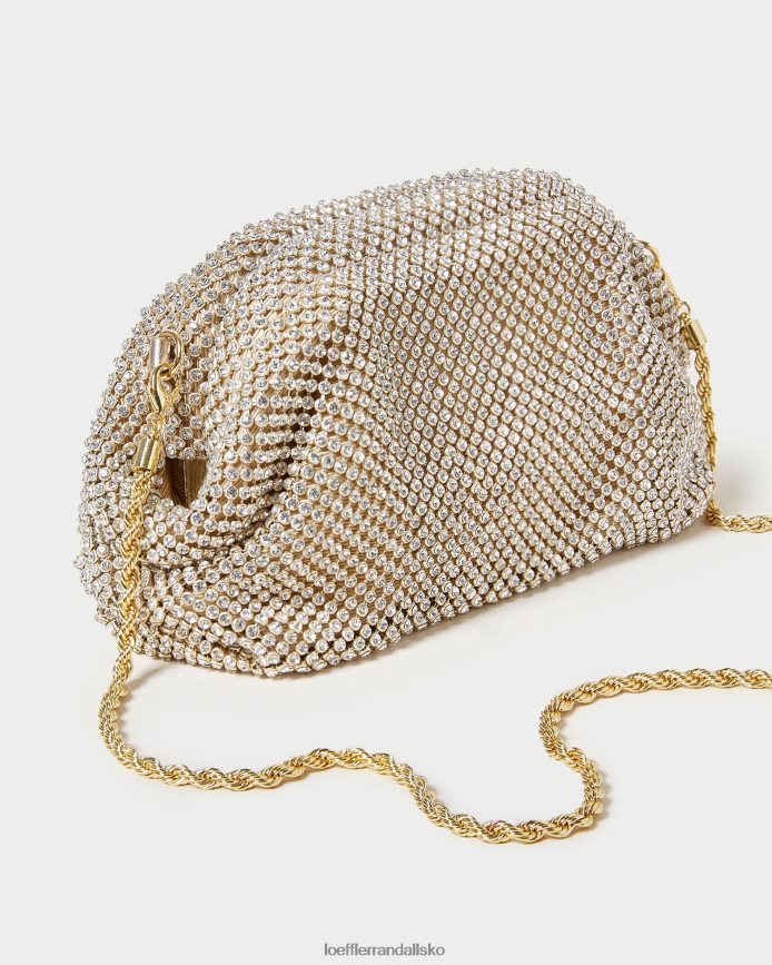 Kvinder Loeffler Randall doris diamant minitaske guld poser P64XZ4356