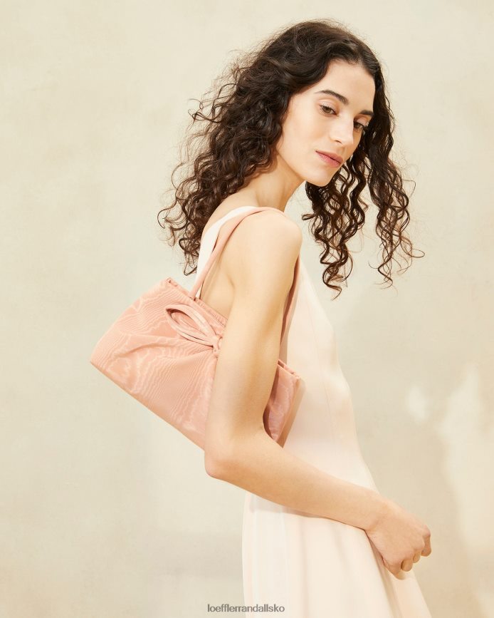 Kvinder Loeffler Randall iona puffed bue clutch rødme poser P64XZ4378