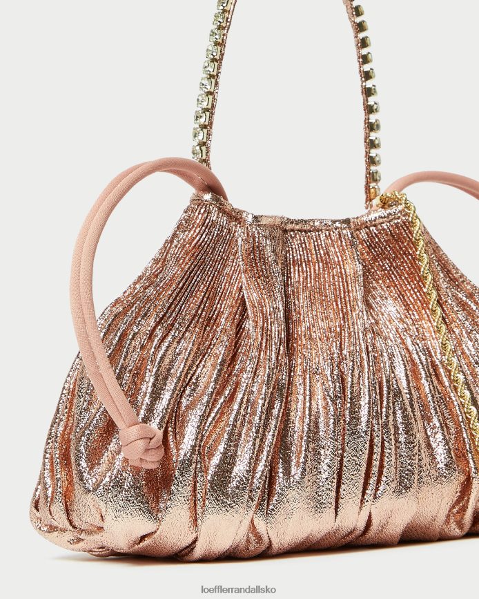 Kvinder Loeffler Randall layne plisseret pose klit poser P64XZ4388