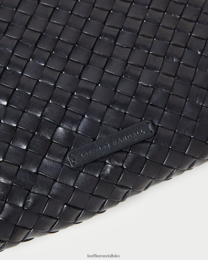 Kvinder Loeffler Randall marissa fladvævet clutch sort poser P64XZ4352