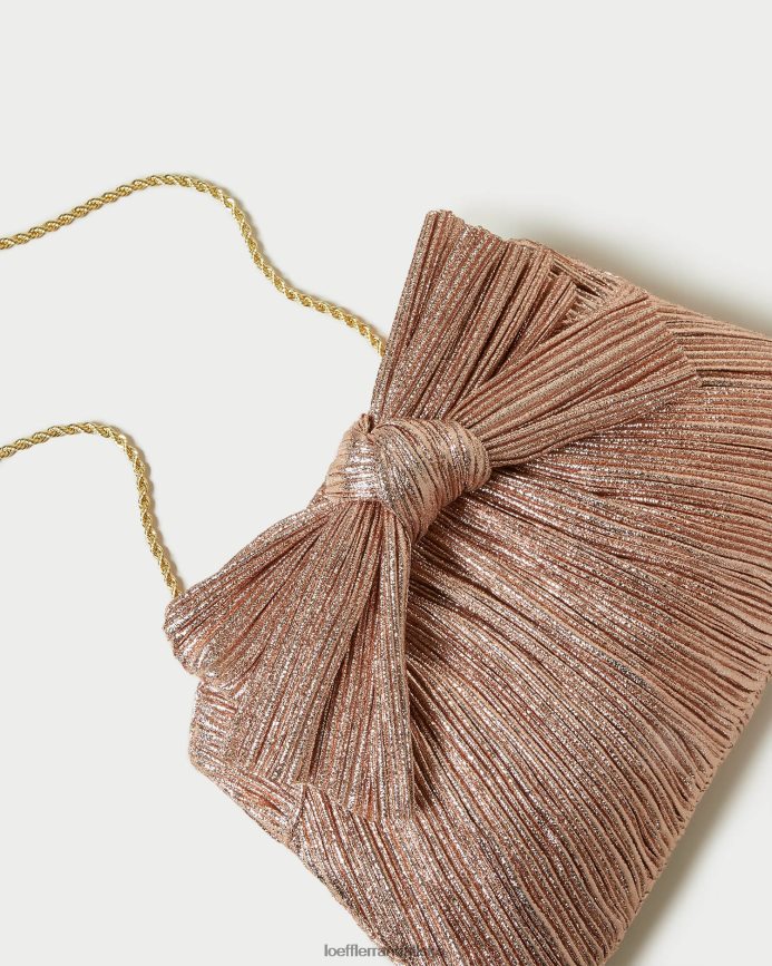Kvinder Loeffler Randall rayne bue clutch klit poser P64XZ4363