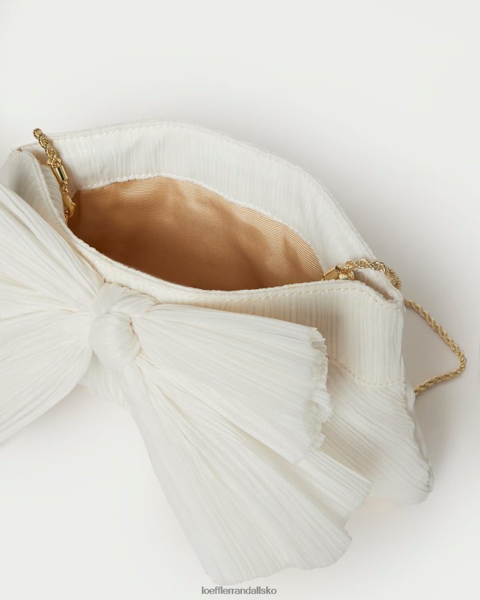 Kvinder Loeffler Randall rayne bue clutch perle poser P64XZ4341