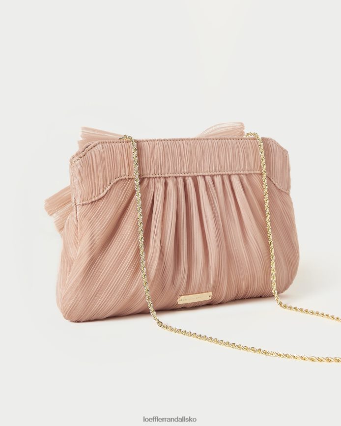 Kvinder Loeffler Randall rayne bue clutch skønhed poser P64XZ4335