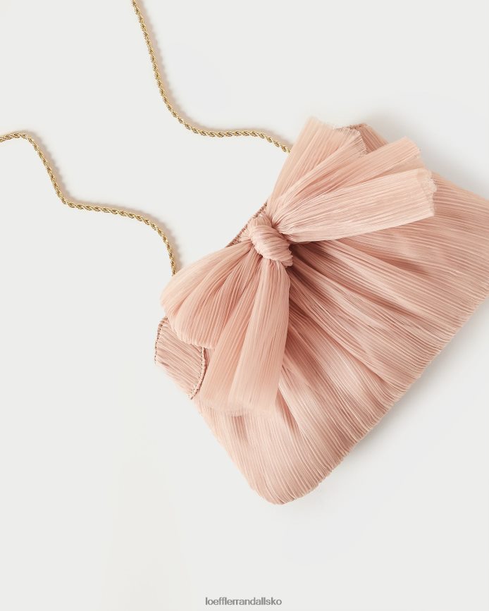 Kvinder Loeffler Randall rayne bue clutch skønhed poser P64XZ4335