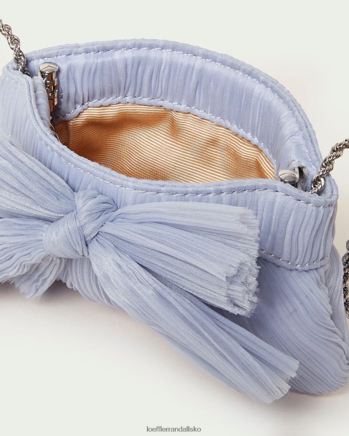 Kvinder Loeffler Randall rochelle mini bue clutch blå poser P64XZ4339
