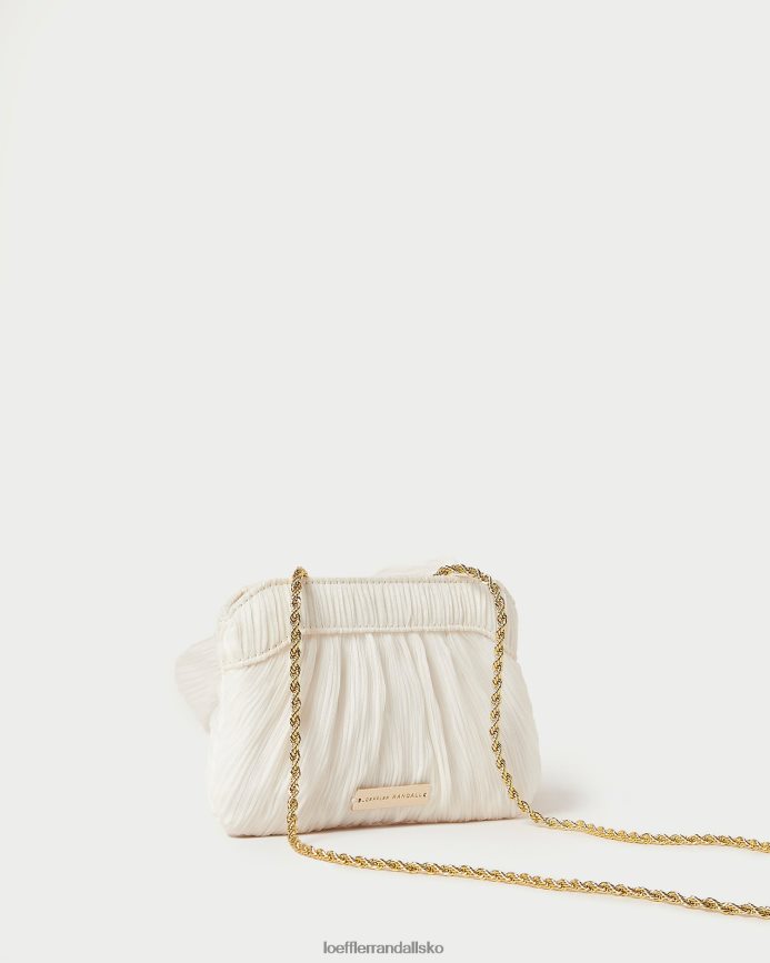 Kvinder Loeffler Randall rochelle mini bue clutch perle poser P64XZ4340