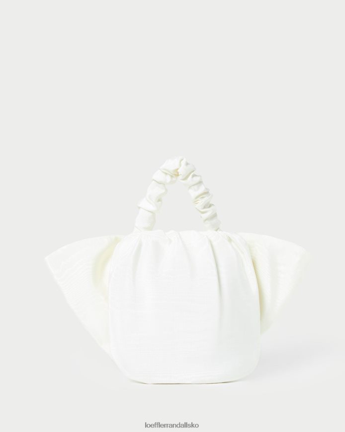 Kvinder Loeffler Randall sierra mini bow clutch fløde poser P64XZ4396