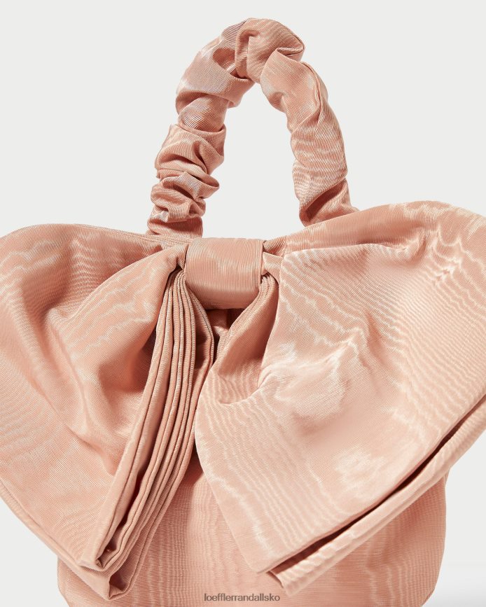 Kvinder Loeffler Randall sierra mini bow clutch rødme poser P64XZ4381