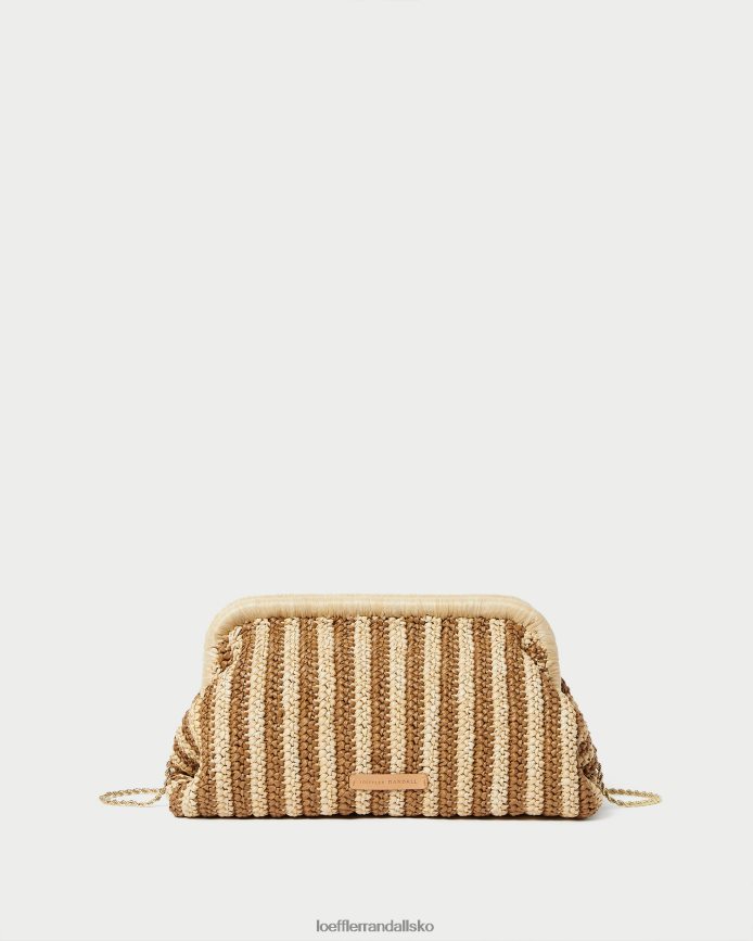Kvinder Loeffler Randall trudie rammekobling naturlig/brun poser P64XZ4392