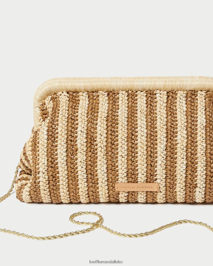 Kvinder Loeffler Randall trudie rammekobling naturlig/brun poser P64XZ4392