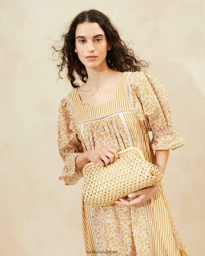 Kvinder Loeffler Randall trudie rammekobling naturlig poser P64XZ4390