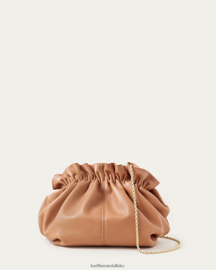 Kvinder Loeffler Randall willa mini taske mørkt sand poser P64XZ4347