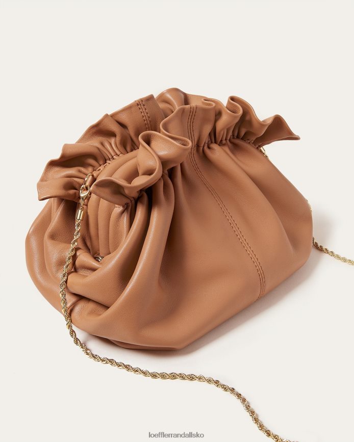 Kvinder Loeffler Randall willa mini taske mørkt sand poser P64XZ4347