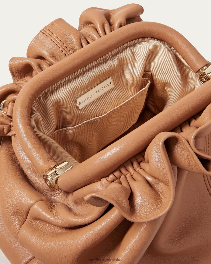 Kvinder Loeffler Randall willa mini taske mørkt sand poser P64XZ4347
