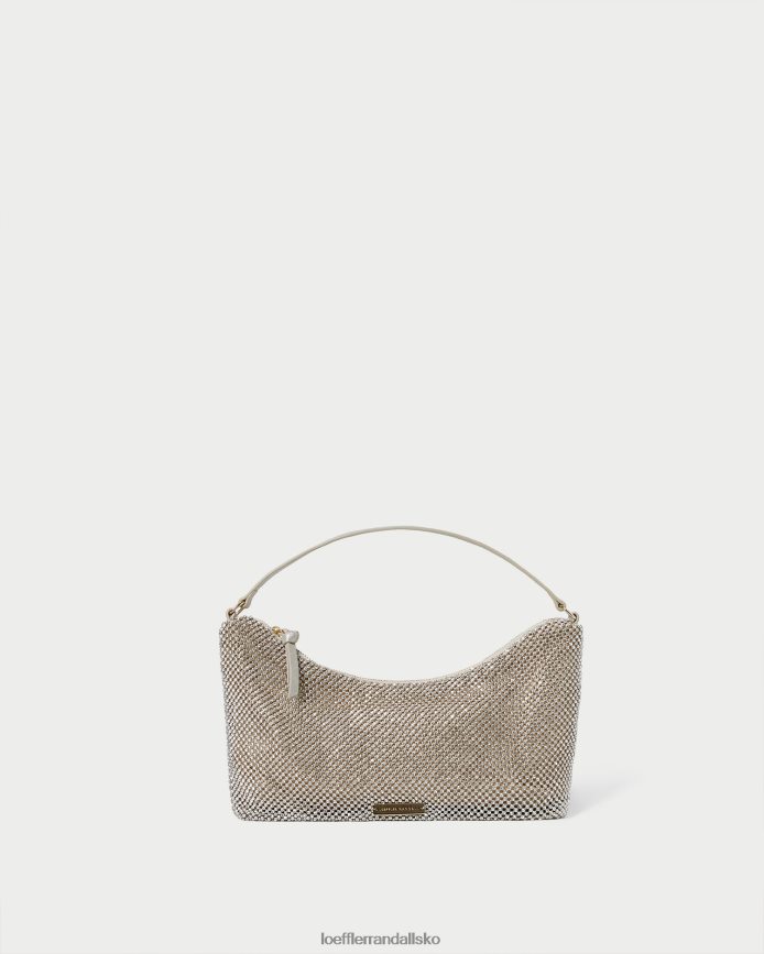 Kvinder Loeffler Randall cam diamante baguette taske guld poser P64XZ4399