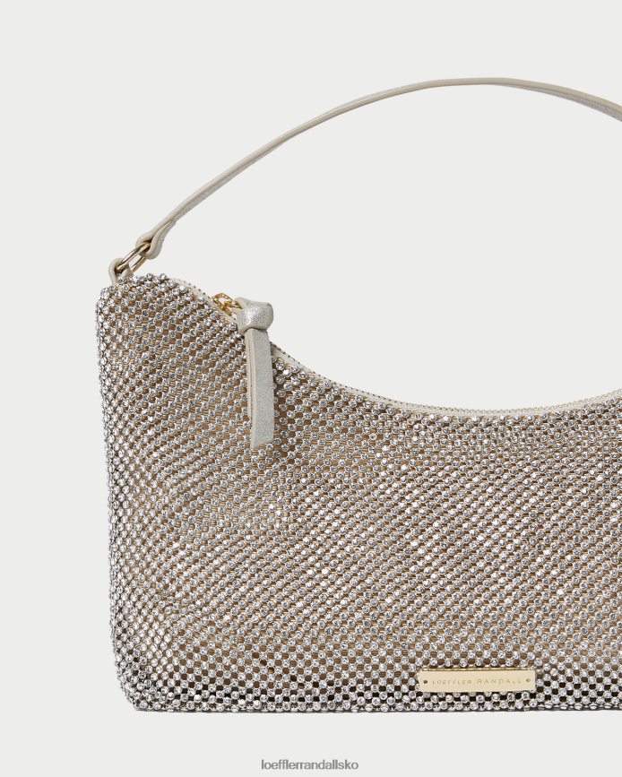 Kvinder Loeffler Randall cam diamante baguette taske guld poser P64XZ4399