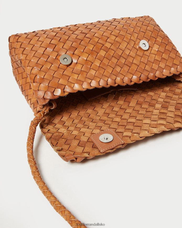 Kvinder Loeffler Randall mabel brun skuldertaske tømmer poser P64XZ4401