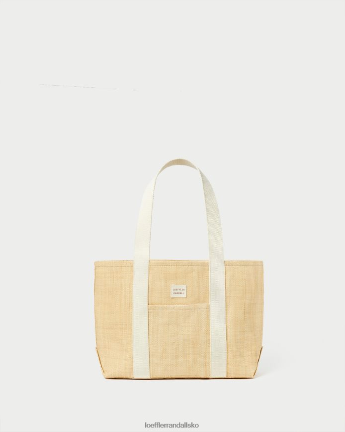 Kvinder Loeffler Randall bennett medium pose naturlig raffia poser P64XZ4316