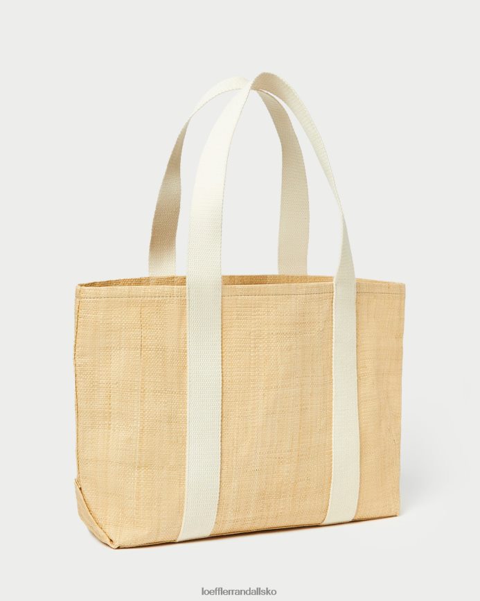 Kvinder Loeffler Randall bennett medium pose naturlig raffia poser P64XZ4316