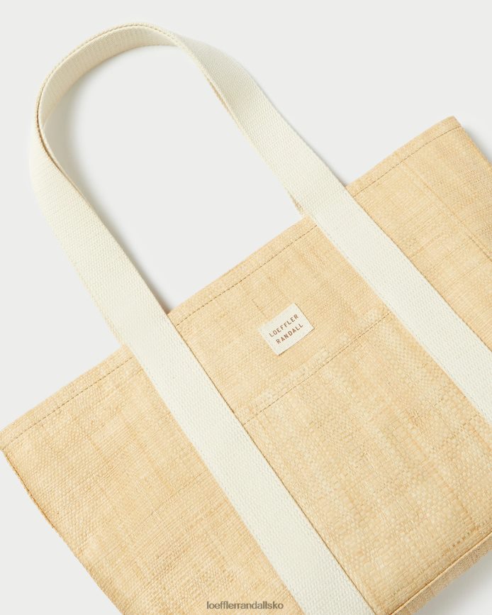 Kvinder Loeffler Randall bennett medium pose naturlig raffia poser P64XZ4316