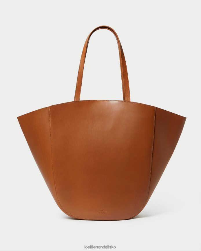 Kvinder Loeffler Randall katia bevinget tote naturlig/brun/cognac poser P64XZ4321