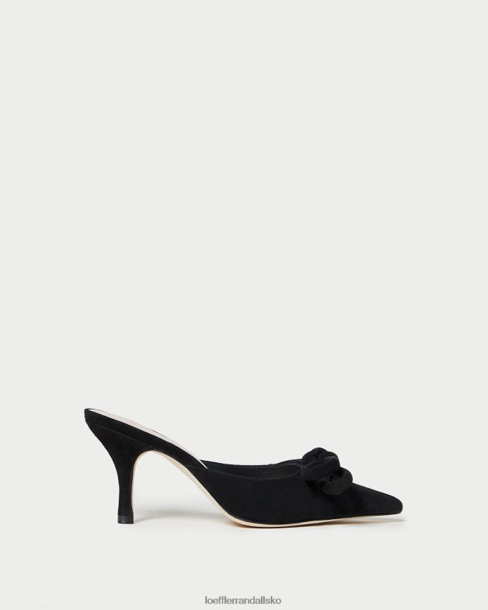 Kvinder Loeffler Randall amyra bue killing muldyr sort sko P64XZ457