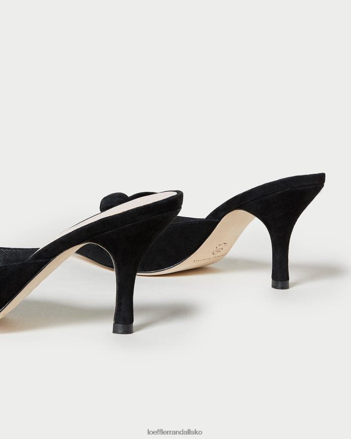 Kvinder Loeffler Randall amyra bue killing muldyr sort sko P64XZ457