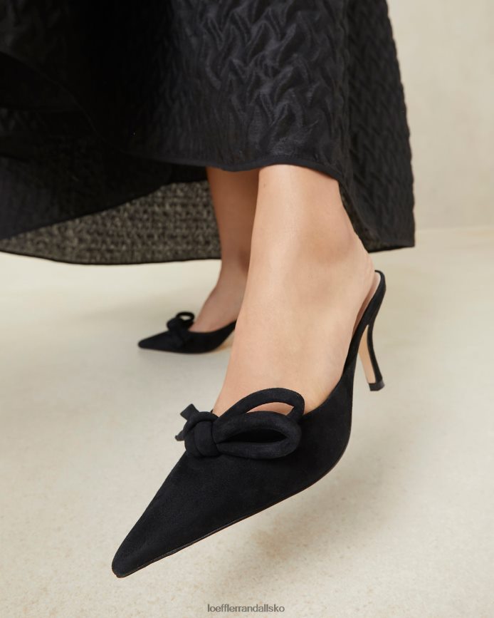 Kvinder Loeffler Randall amyra bue killing muldyr sort sko P64XZ457