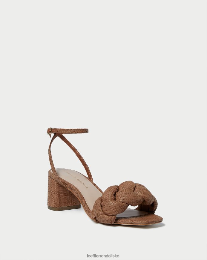 Kvinder Loeffler Randall april lav hæl Brun sko P64XZ461
