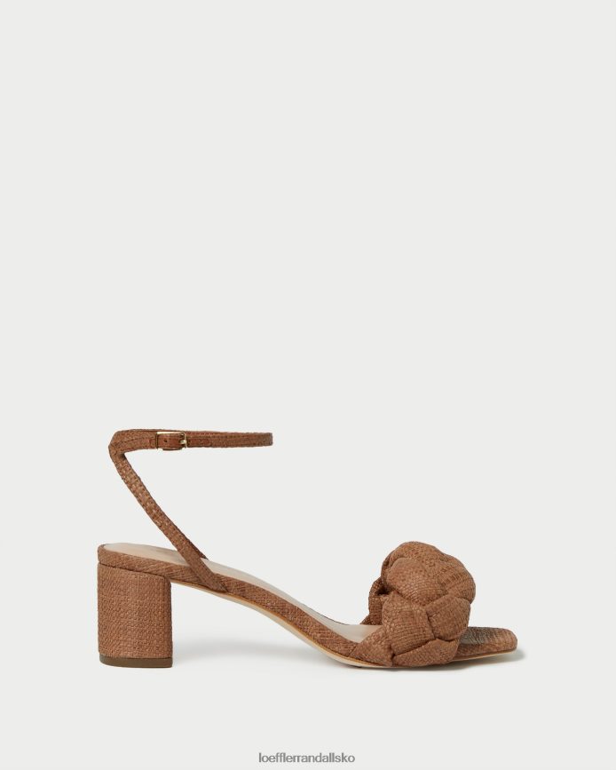 Kvinder Loeffler Randall april lav hæl Brun sko P64XZ461