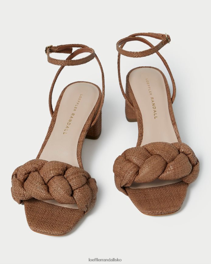 Kvinder Loeffler Randall april lav hæl Brun sko P64XZ461