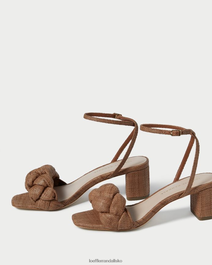 Kvinder Loeffler Randall april lav hæl Brun sko P64XZ461
