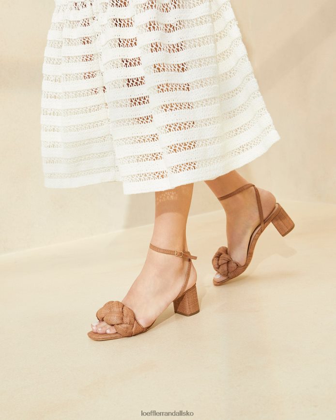 Kvinder Loeffler Randall april lav hæl Brun sko P64XZ461