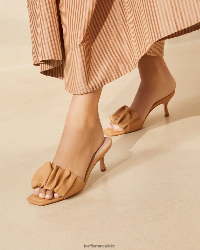 Kvinder Loeffler Randall bianca killing hæl muldyr klit sko P64XZ467