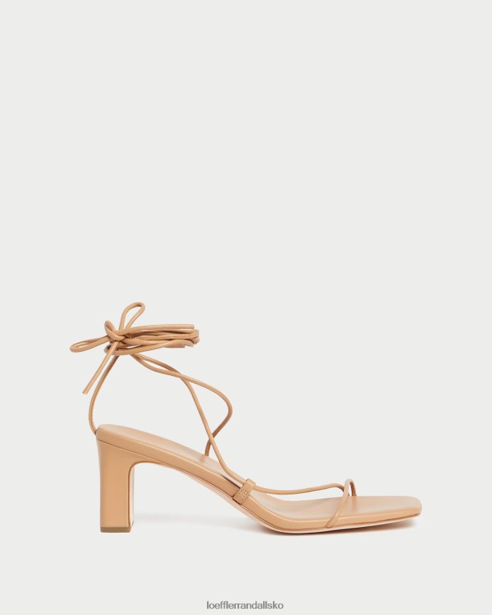 Kvinder Loeffler Randall cosette ankel wrap hæl klit sko P64XZ477