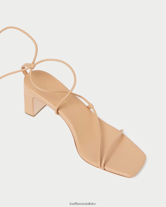 Kvinder Loeffler Randall cosette ankel wrap hæl klit sko P64XZ477