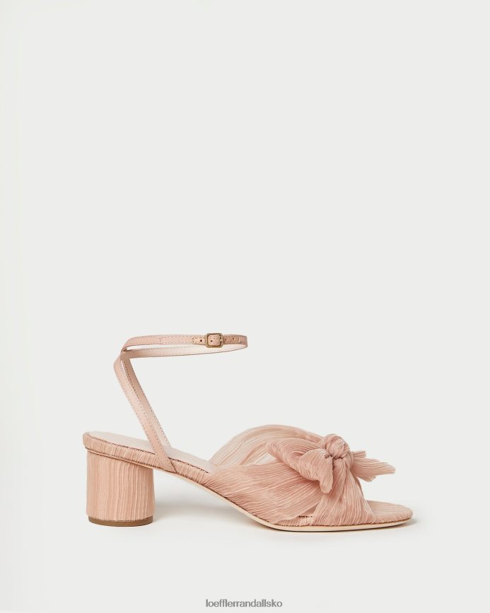 Kvinder Loeffler Randall dahlia plisseret sløjfehæl skønhed sko P64XZ430