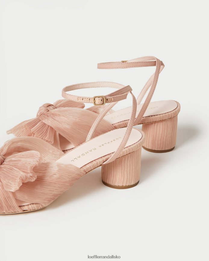 Kvinder Loeffler Randall dahlia plisseret sløjfehæl skønhed sko P64XZ430