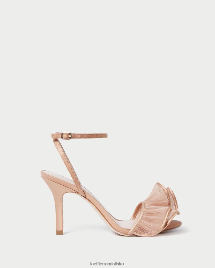 Kvinder Loeffler Randall estella sandal med flæsehæl skønhed sko P64XZ491