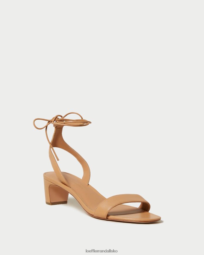 Kvinder Loeffler Randall jackie sandal med mellemhæl klit sko P64XZ454