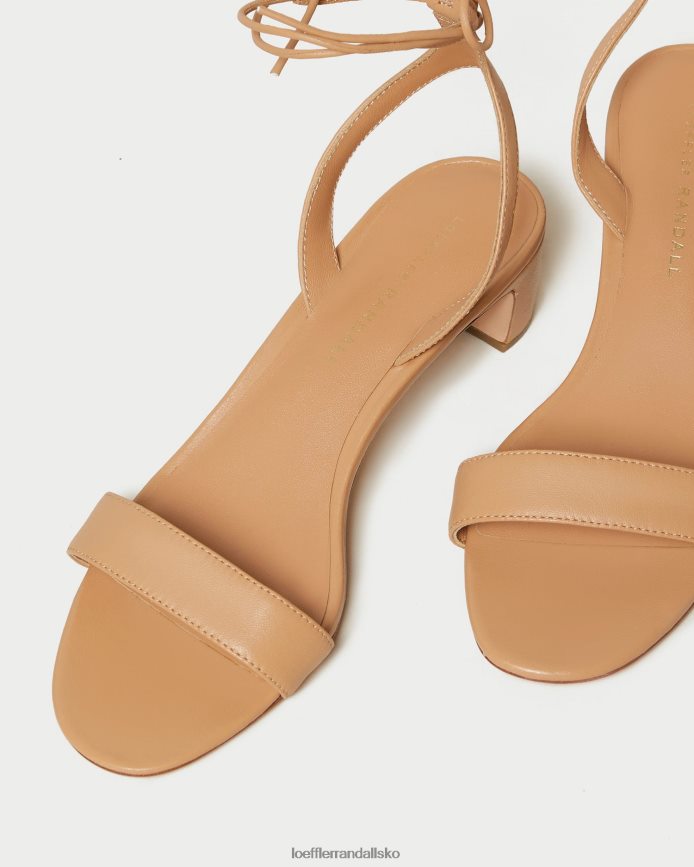 Kvinder Loeffler Randall jackie sandal med mellemhæl klit sko P64XZ454