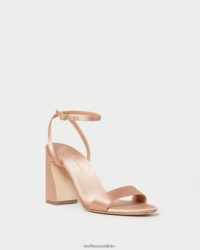 Kvinder Loeffler Randall malia sandal med buet hæl rødme sko P64XZ459