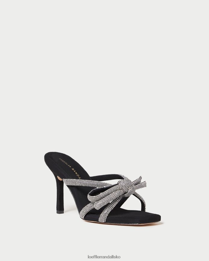 Kvinder Loeffler Randall margi ruskind sløjfehæl sort sko P64XZ471